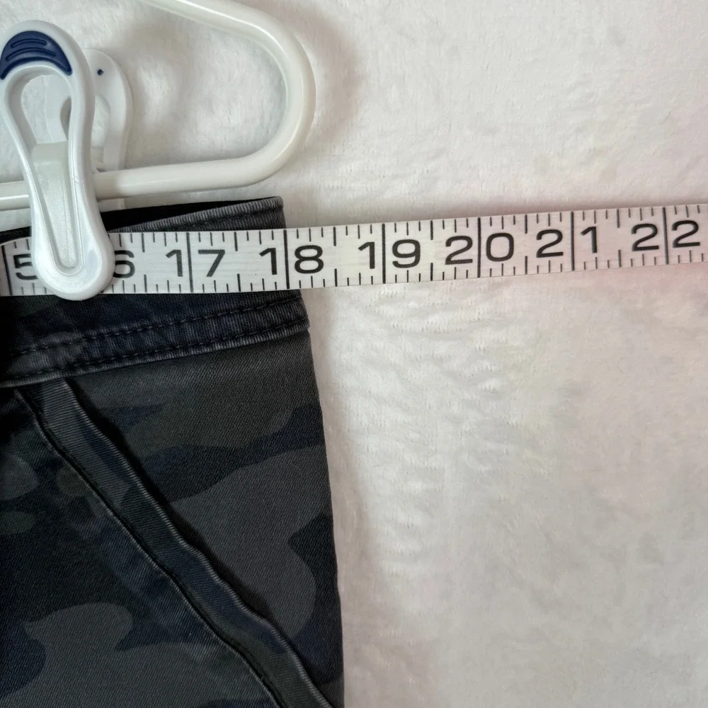 Mac and Me Camo Cargo Pants Jogger Style Ankle‎ Elastic Waist Pockets Sie 16